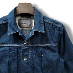 S DIESEL(ディーゼル) インディゴブルー デニム トラッカー ジャケット
