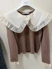 ザラ BIG カラ ニット s