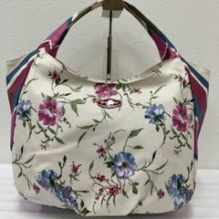 Think Bee! トートバッグ ストライプ 花柄 - メルカリ