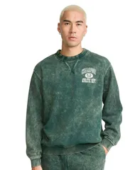 チャンピオン メンズ アウター パーカー・スウェット クルーネック スウェット シャツ キャップ Champion Mens Time Capsule Crewneck Sweatshirt Pine Grove