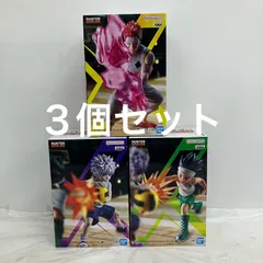 未開封 HUNTER HUNTER ハンターハンター G I 編 ヒソカ ゴン キルア BANPRESTO フィギュア 3個セット LF3953 f101