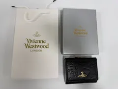 Vivienne Westwood ブラック三つ折り財布