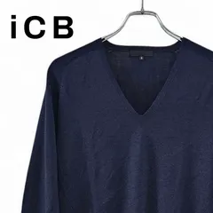 iCB アイシービー ネイビー レディース トップス 長袖 ニット セーター カーディガン ロングカーディガン【Sサイズ】356KJ