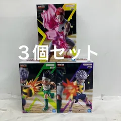 未開封 HUNTER HUNTER ハンターハンター G I 編 ヒソカ ゴン キルア BANPRESTO フィギュア 3個セット LF3954 f101
