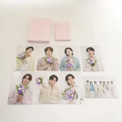 BTS ARMY MEMBERSHIP GIFT  トレカ フォト カード 8枚 カードホルダー OUT BOX セット  2023  防弾少年団 バンタン