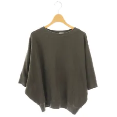 アーバンリサーチ ドアーズ URBAN RESEARCH DOORS 23SS タックフライスワイドTシャツ カットソー 五分袖 ドルマン M ダークグリーン DR35-21U112 /CX ■OS