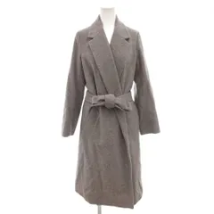 B&Y ユナイテッドアローズ BEAUTY&YOUTH ビューティー&ユース コート ロング丈 ボタンレス S グレー /NL