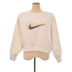 ナイキ NIKE スウェット トレーナー 長袖 XS アイボリー ■FF