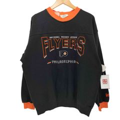 リー Lee 90S カレッジロゴ Lee NHL PHILADELPHIA FLYERS  プルオーバー スウェット メンズ import：M 