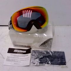 新品未使用 SWANS ゴーグル 200-MDHS レッドミラーグレー - メルカリ