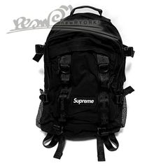 送料無料 メンズ ユーティリティバッグ ブラック Supreme シュプリーム