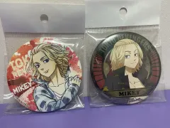 未開封 東京リベンジャーズ マイキー 缶バッジ 2種 まとめ