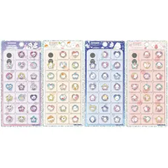 キラコロおはじきシール シール ステッカー キラキラ ぷっくり つやつや デコ キャラクター かわいい Kira Coro カミオジャパン