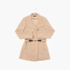 レディース ベルト ベージュ コート ジャケット 春服 ヴィンテージ 姫ギャル 量産型