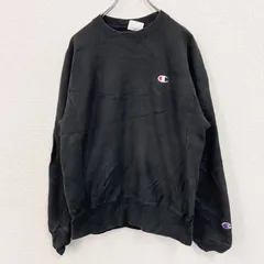 古着 used　Champion　チャンピオン　リバースウィーブ　スウェット/トレーナー　黒　ブラック　Sサイズ