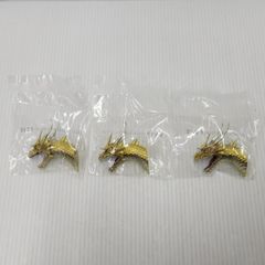 [미사용품] 이치 반 복권 고질라 대괴수 열전 GG상 몬스터 헤드 마그넷 킹 기드라 3점 세트 [044-260324-yn-04-izu]