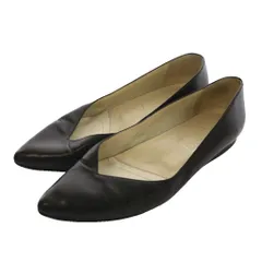 ヨシト デ オランジェ YOSHITO de ORANGE パンプス Vカット 黒 ブラック /SS ■OS