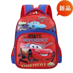 新品 カーズ キッズリュック 男の子 リュックサック 子供用 通園バッグ 幼稚園 保育園 軽量 大容量 撥水加工