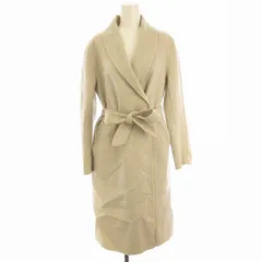 グリーンレーベルリラクシング ユナイテッドアローズ green label relaxing ガウンコート ロング 40 ライトグレー 35251040730 /EE