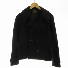 フィデリティ FIDELITY Pコート ピーコート ダブルボタン ウール 紺 ネイビー /EE