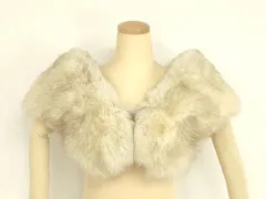 平和屋着物▼SAGAFOX　サガフォックス　ショール　フォックスファー　毛皮　ティペット　ストール　防寒　AABG0704ay