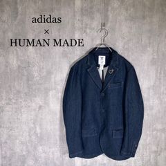 希少】adidas×humanmade コラボ ナイロンジャケット - メルカリ