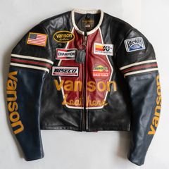 Vanson Leathers レザージャケット レアカラー サイズ38 - メルカリ
