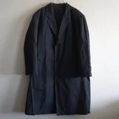 【80年代/アーカイブ】COMME des GARCONS HOMME 【80s チェスター コート】 ブラック コムデギャルソンオム 26030588
