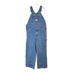 【LIBERTY】リバティ デニムオーバーオール 緑ステッチ 40×32 LIBERTY】リバティ デニムオーバーオール 緑ステッチ 40×32 - メルカリ