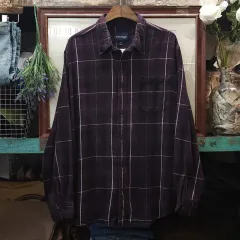 90s アメリカン ヴィンテージ シャツ チェック柄 ヘビー フランネル ワークシャツ xl