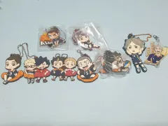ハイキュー キーホルダー 9個 まとめ (ラバー ガチャ 大多数)