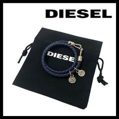 値下げ！DIESEL ネックレス ホイッスル brave シルバー レザー - メルカリ