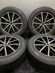 ★225/60R17 TOYO/TRANPATH TX 21年製 SPORT KRONE 17インチ 7J +38 114.3 5H スタッドレス 4本 アルファード ヴェルファイア (南7-L729)のサムネイル
