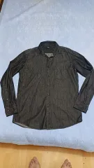 ユニクロ デニムシャツ 95 バスト54 丈73