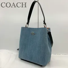 COACH コーチ アベニュー タウンバケットバッグ 91136 2Wayショルダーバッグ デニム  レディース _247067