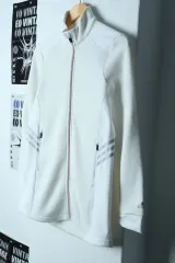 W(M) アディダス ジップアップ ジャージ トラックジャージ ゴルフ ニット ロング-154E8