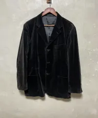 UNIQLO ブラック コーデュロイ ジャケット J02630