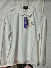 フェアリーゲイツ 白 長袖 ポロTシャツ 1