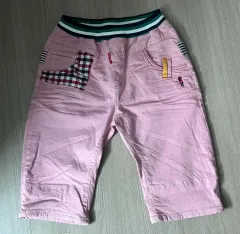 新品 ピンク 7分丈 ズボン キッズ