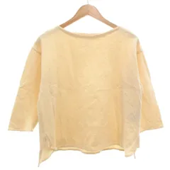 オーチバル ORCIVAL オーシバル バスクシャツ カットソー 七分袖 ボートネック 刺繍 1 アイボリー /YJ