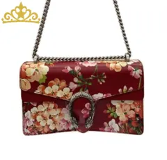 GUCCI GGスプリーム ディオニュソス フローラルプリント チェーンショルダーバッグ レディース グッチ