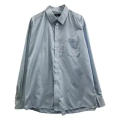 MARKS AND SPENCER ヴィンテージ ベーシック ライトブルー シャツ