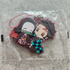 鬼滅の刃 竈門 炭治郎 禰豆子 コラボ ラバーストラップ 4