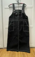 サスペンダースカート ロング丈