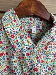 ユニクロリバティワンピース