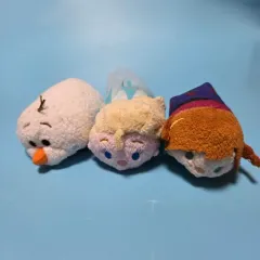 ぬいぐるみ ヴィンテージ 漫画 キャラクター グッズ アナと雪の女王 ツムツム セット