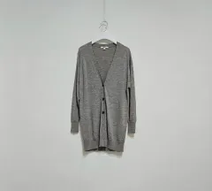 UNIQLO(ユニクロ) ウール 100 カーディガン ロング丈