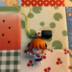 銀魂 3年Z組銀八先生 神楽 フィギュア キーホルダー ストラップ