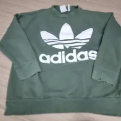 アディダス トレフォイル スウェット オリーブ (105-110)