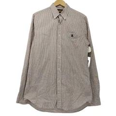 ラグビーラルフローレン Rugby Ralph Lauren マチ付 三点留め ワンポイント チャック ボタンダウン シャツ メンズ import：S 